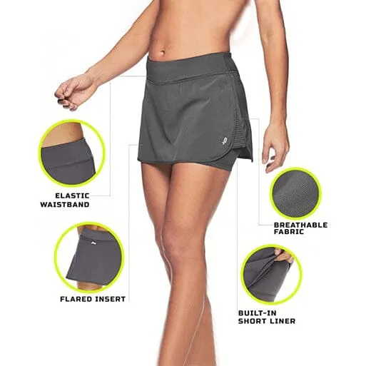 2-Pack: Penn Women's Active Athletic Performance Skorts