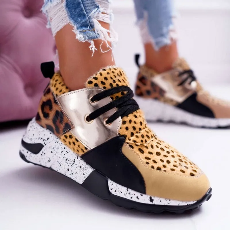 21 GOLDEN LEOPARD Sneakers