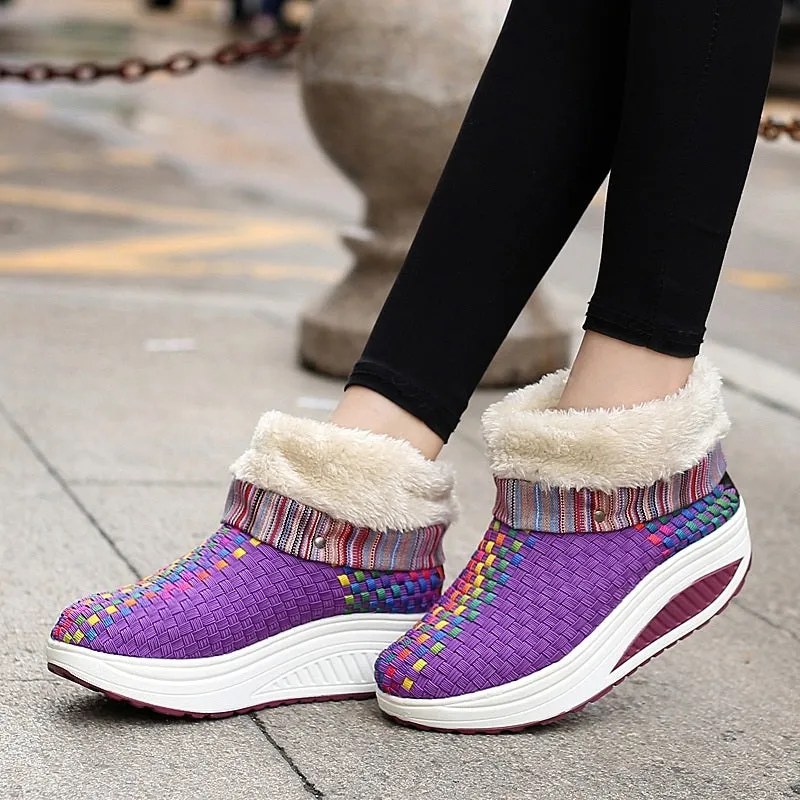 21 RAINBOW Ankle Boots