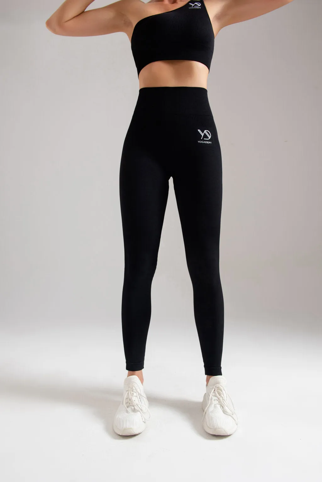 ACTIVE SPORTS PANTS SET FOR WOMEN ONE SHOULDER