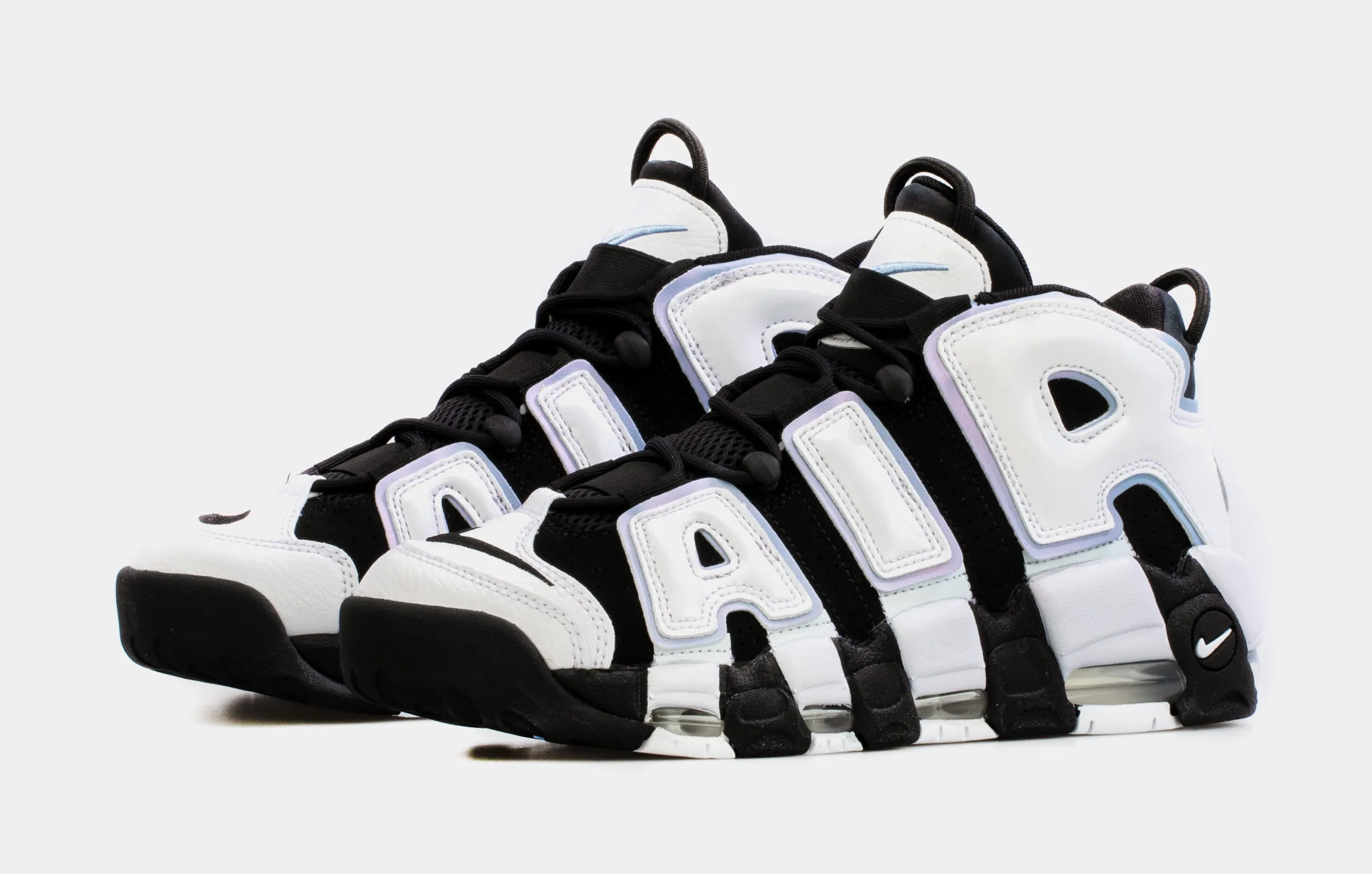 Air More Uptempo 96 Cobalt Bliss Mens Basketball Shoes (Black/White) Free Shipping