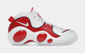 Air Zoom Flight 95 True Red Mens Basketball Shoes (White/Red)