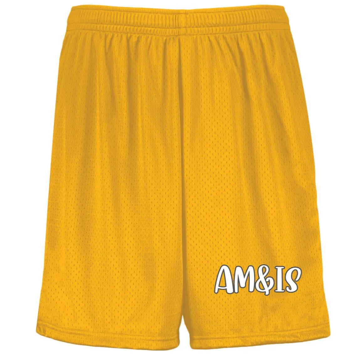 AM&IS Activewear Youth Moisture-Wicking Mesh Shorts