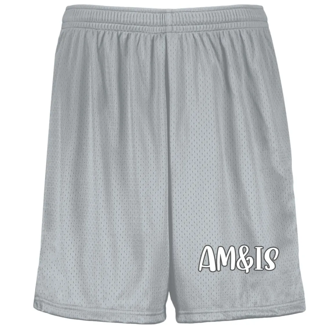 AM&IS Activewear Youth Moisture-Wicking Mesh Shorts