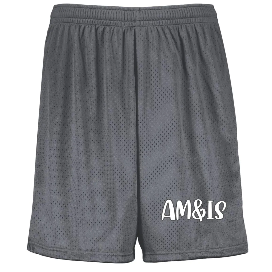 AM&IS Activewear Youth Moisture-Wicking Mesh Shorts