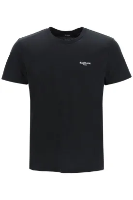 Balmain mini flocked logo t-shirt