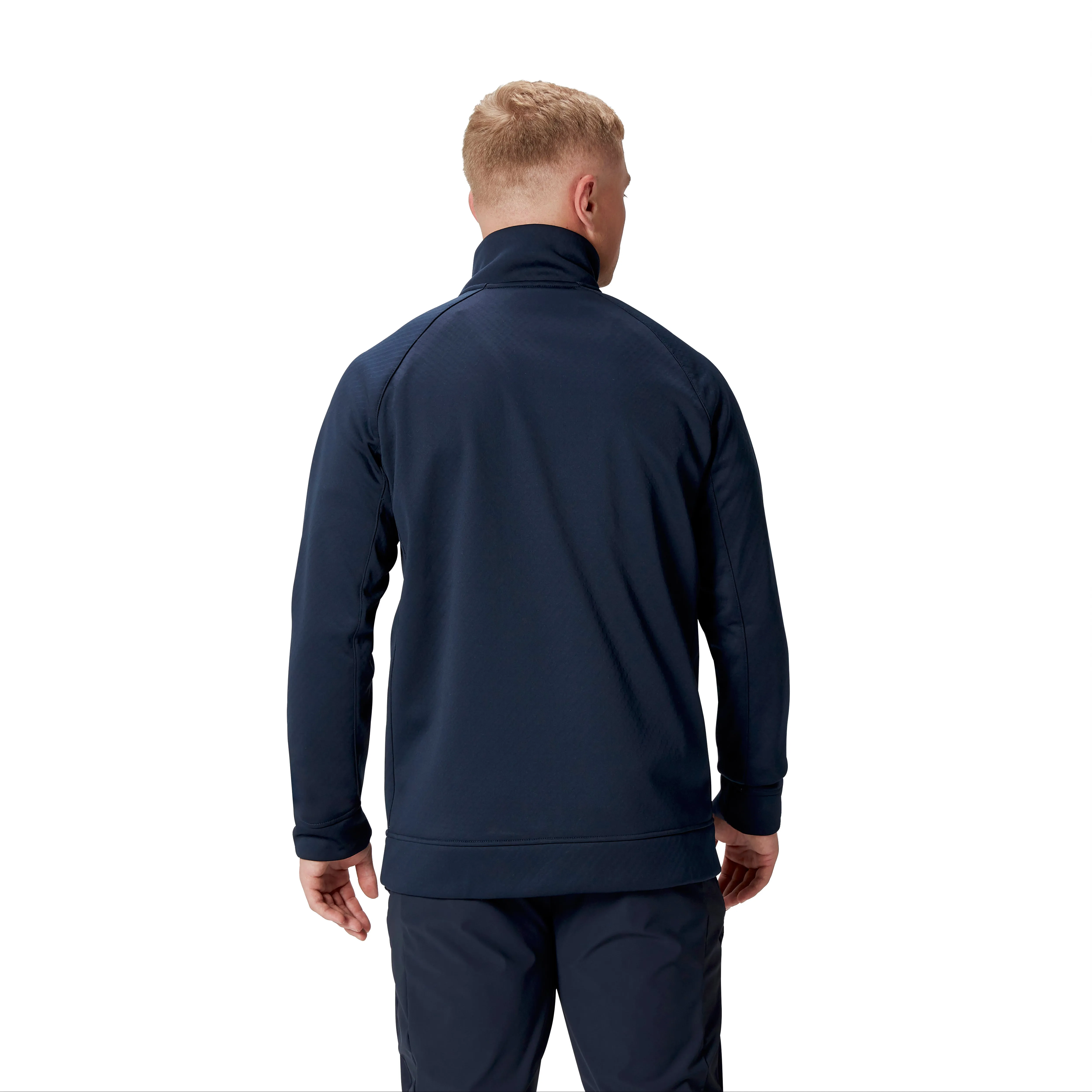 British & Irish Lions Mens Fleece ¼ Zip Navy