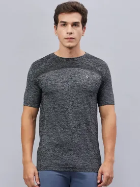 C9 Airwear Men's Seamless Moisture-Wicking Sports T-Shirt - Grey