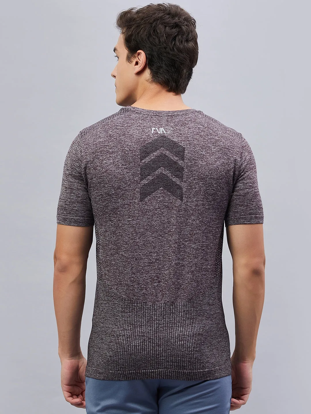 C9 Airwear Men's Seamless Moisture-Wicking Sports T-Shirt - Grey