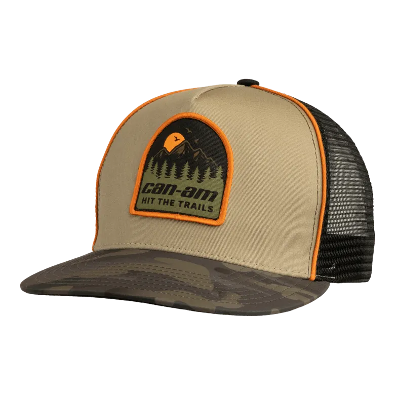 Can-Am Flat Mesh Cap Hit The Trails