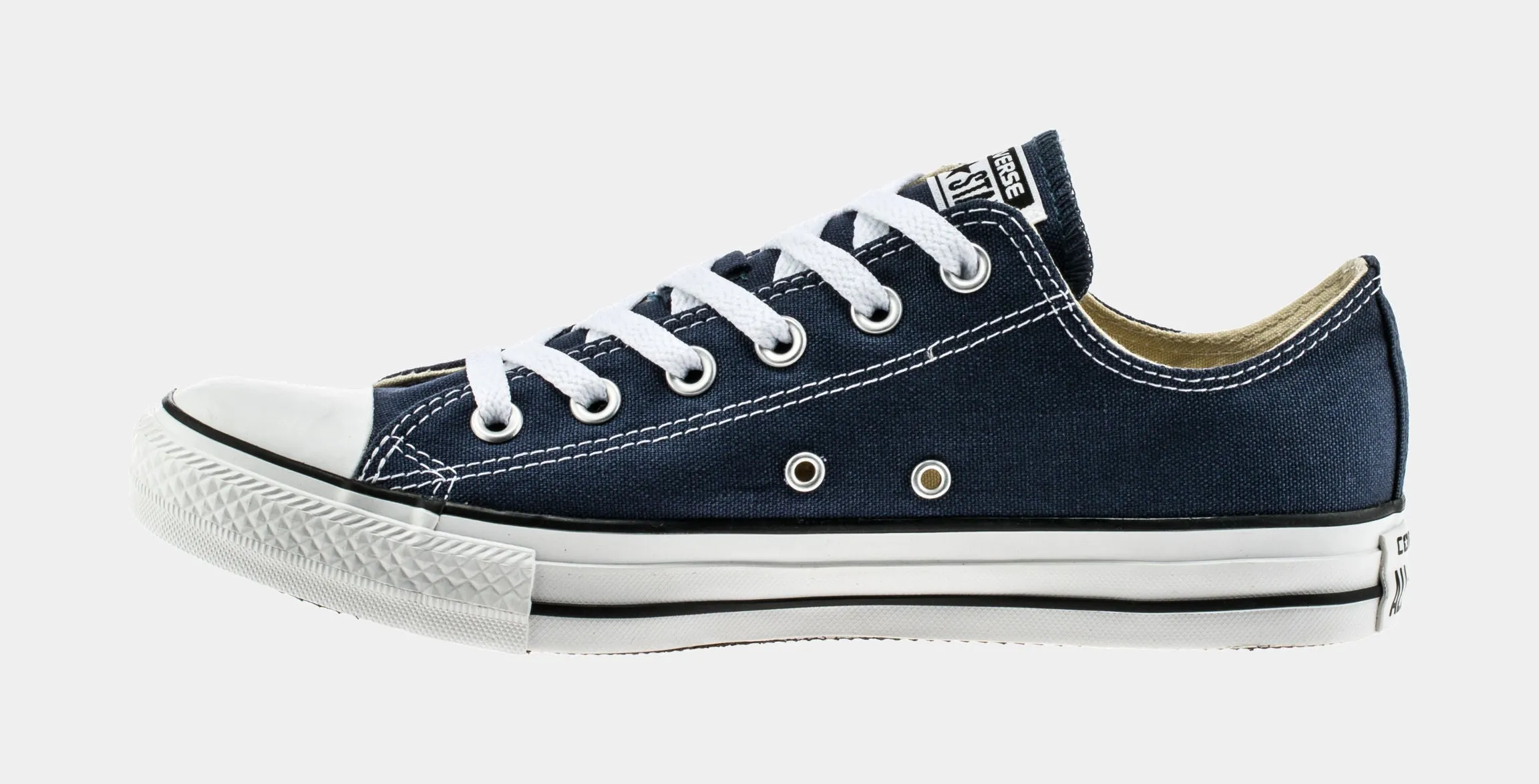 Chuck Taylor All Star Classic Colors Low Solid Canvas Mens Lifestyle Shoe (Navy Blue)