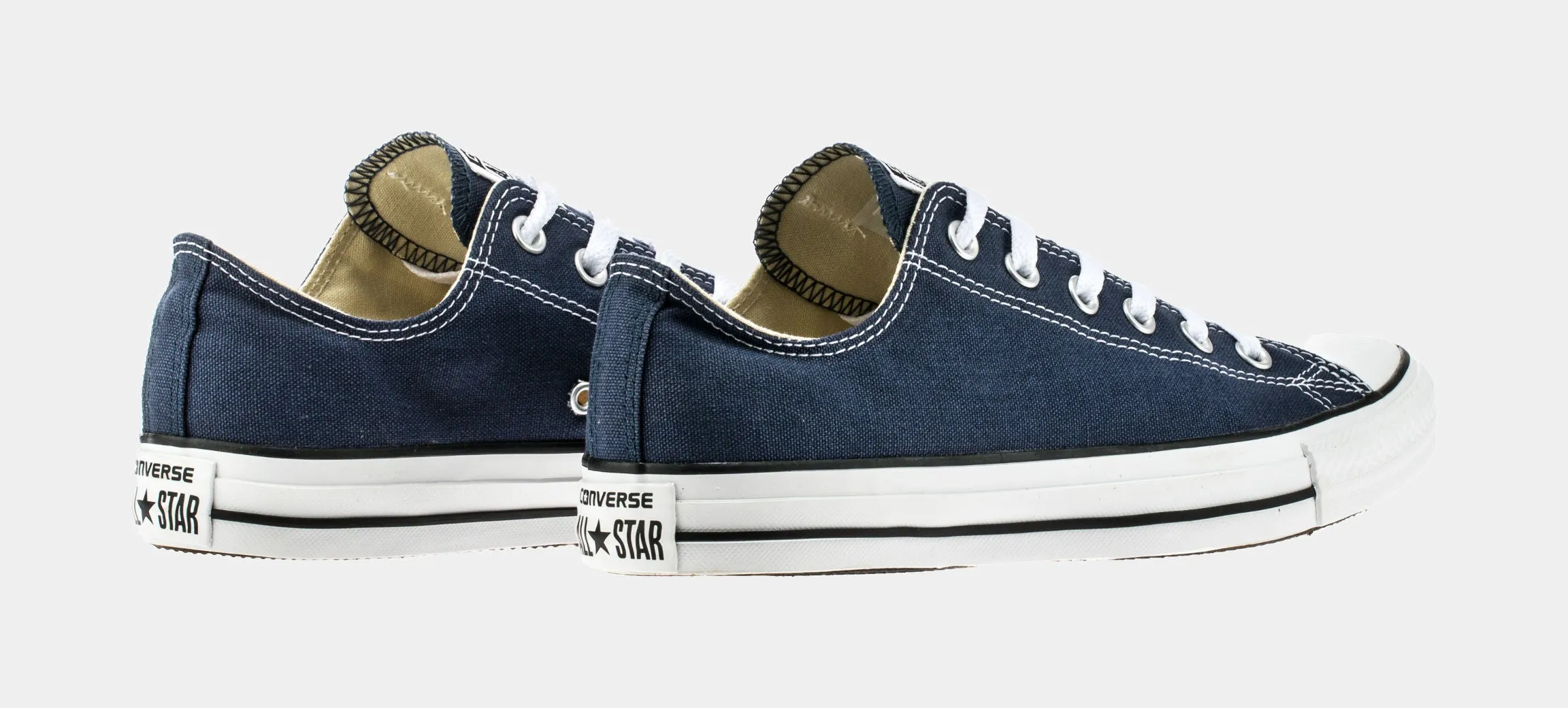 Chuck Taylor All Star Classic Colors Low Solid Canvas Mens Lifestyle Shoe (Navy Blue)