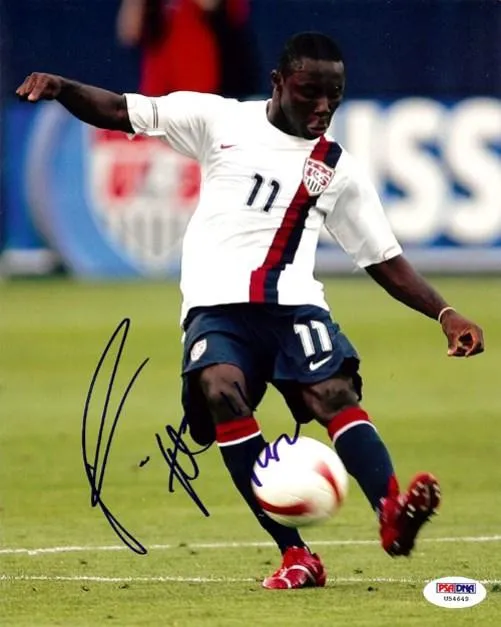 Freddy Adu Autographed 8x10 Photo Team USA PSA/DNA #U54649