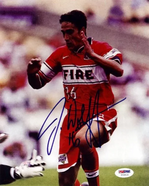 Josh Wolff Autographed 8x10 Photo Fire PSA/DNA #U58814