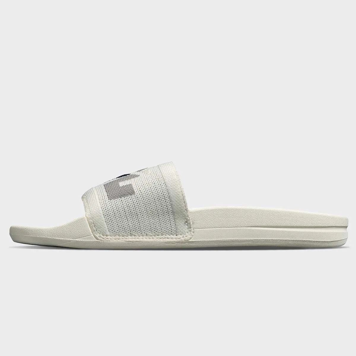 Men's Big Logo TechLoom Slide Ivory / Cement / Multi