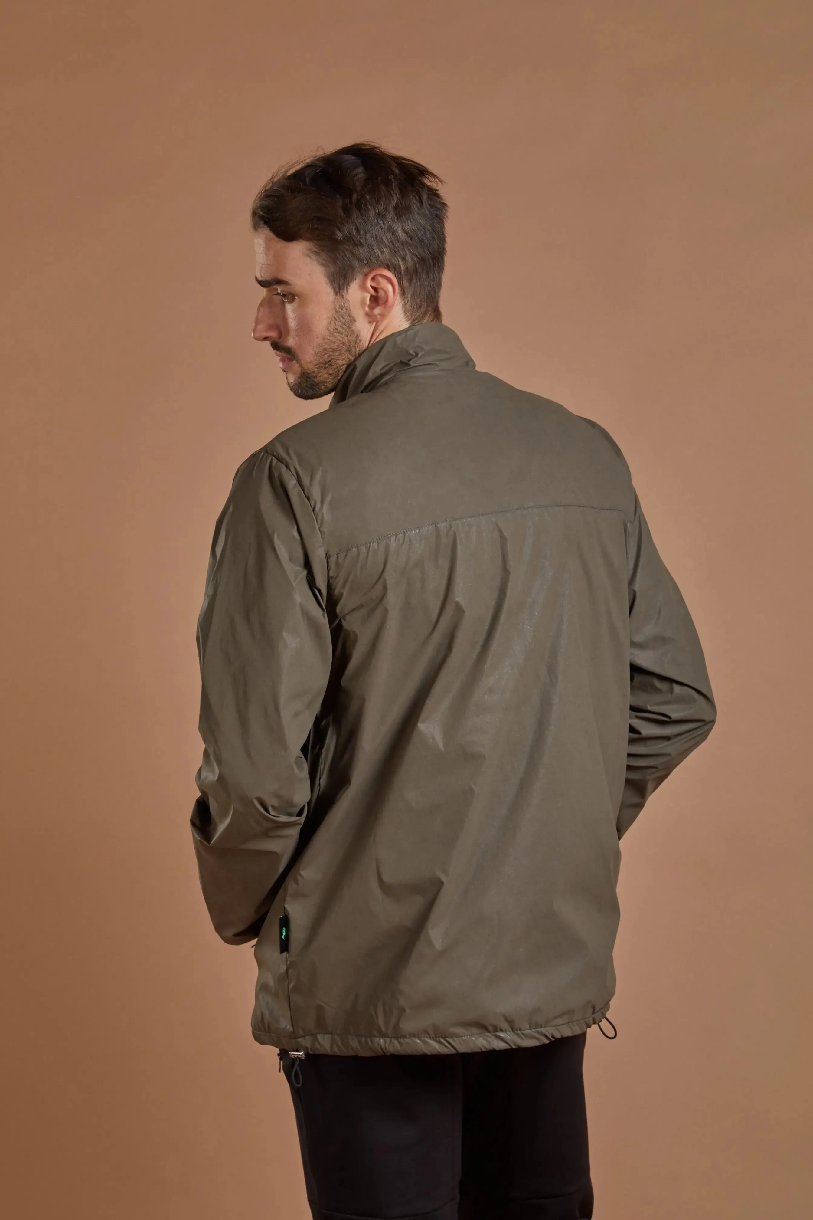 Men's Lightweight Windbreaker - Olive