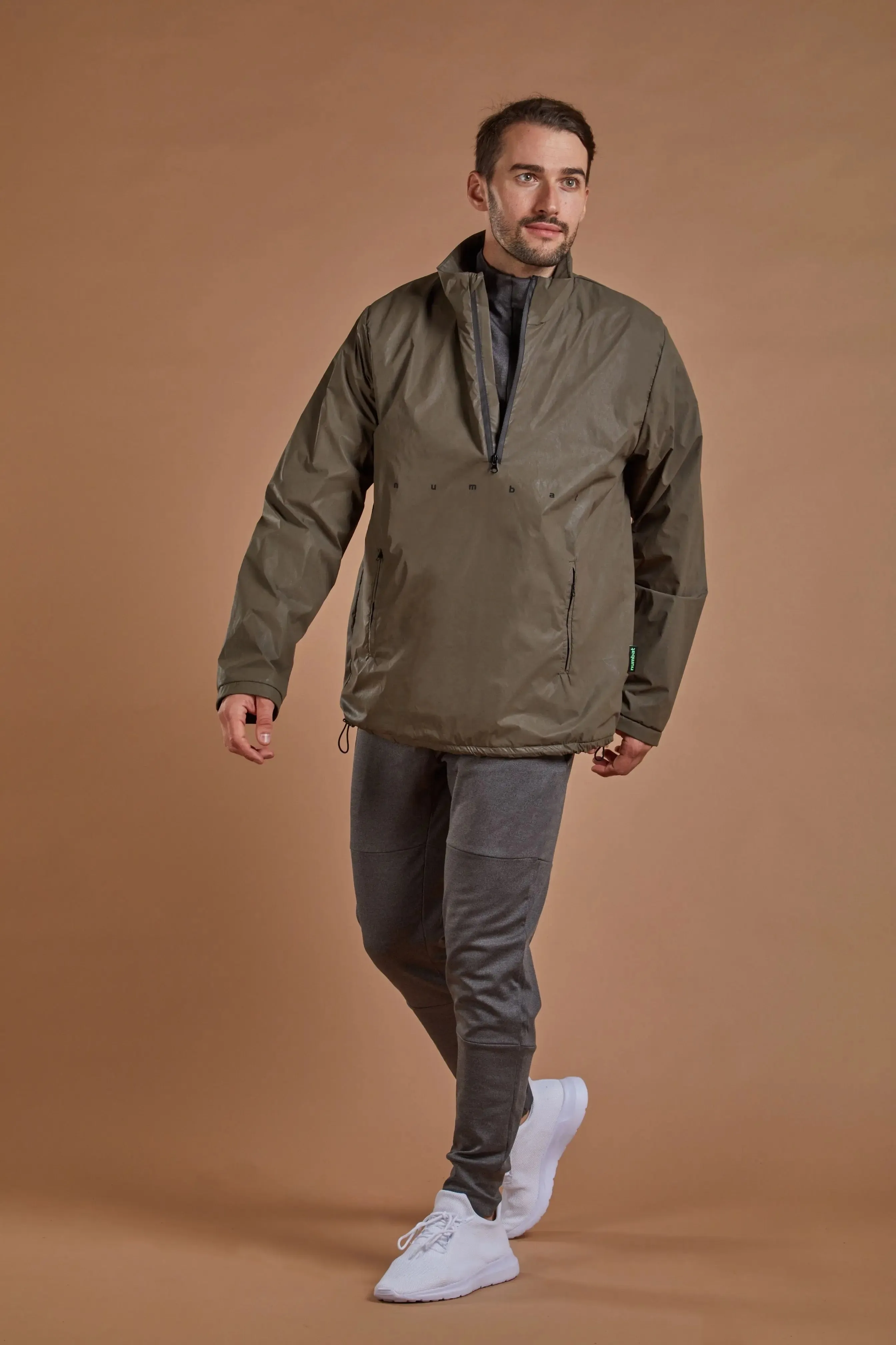 Men's Lightweight Windbreaker - Olive