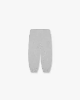 Mini Rep Applique Sweatpants - Grey Marl