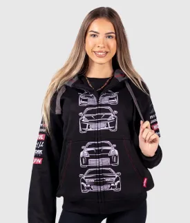 Nissan Z Womens Hoodie