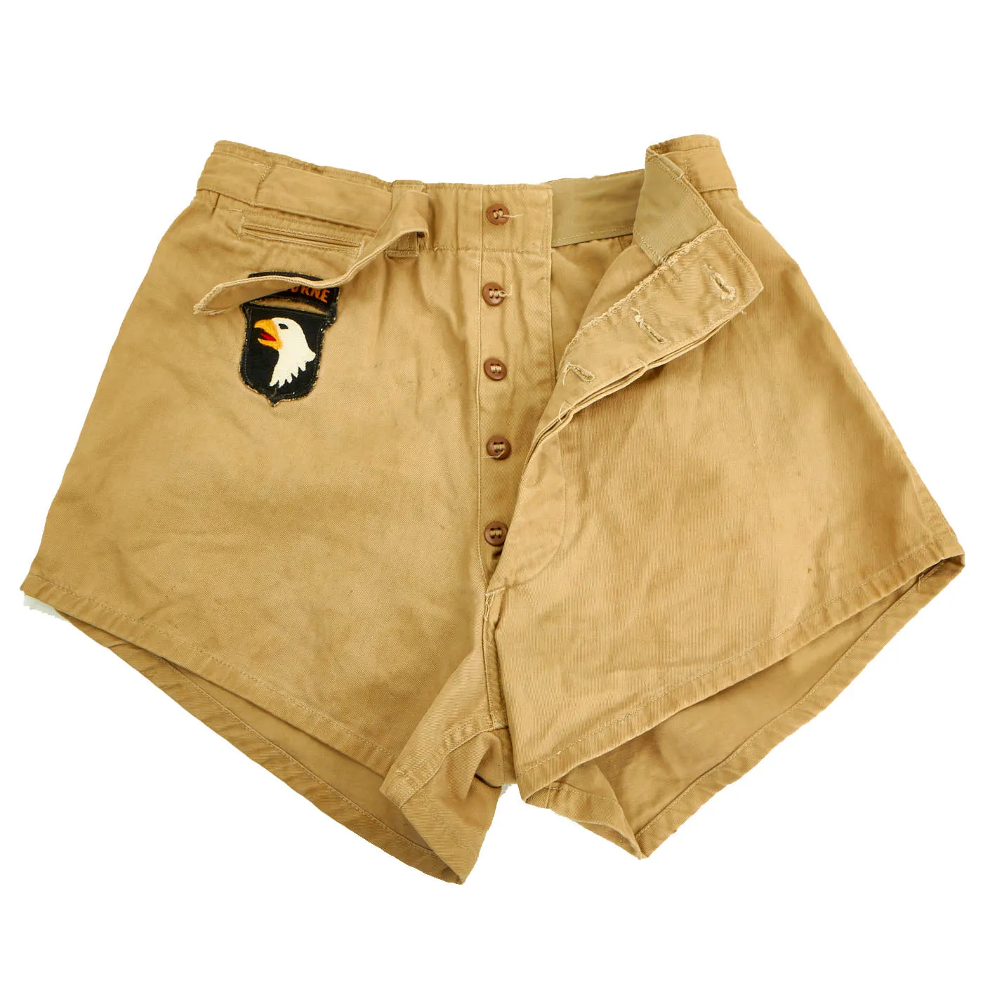 Original U.S. WWII 101st Airborne Division Athletic Shorts - Size 30