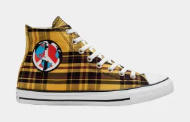 Plaid Chuck Taylor All Star Mens Lifestyle Shoe (Yellow/Black)