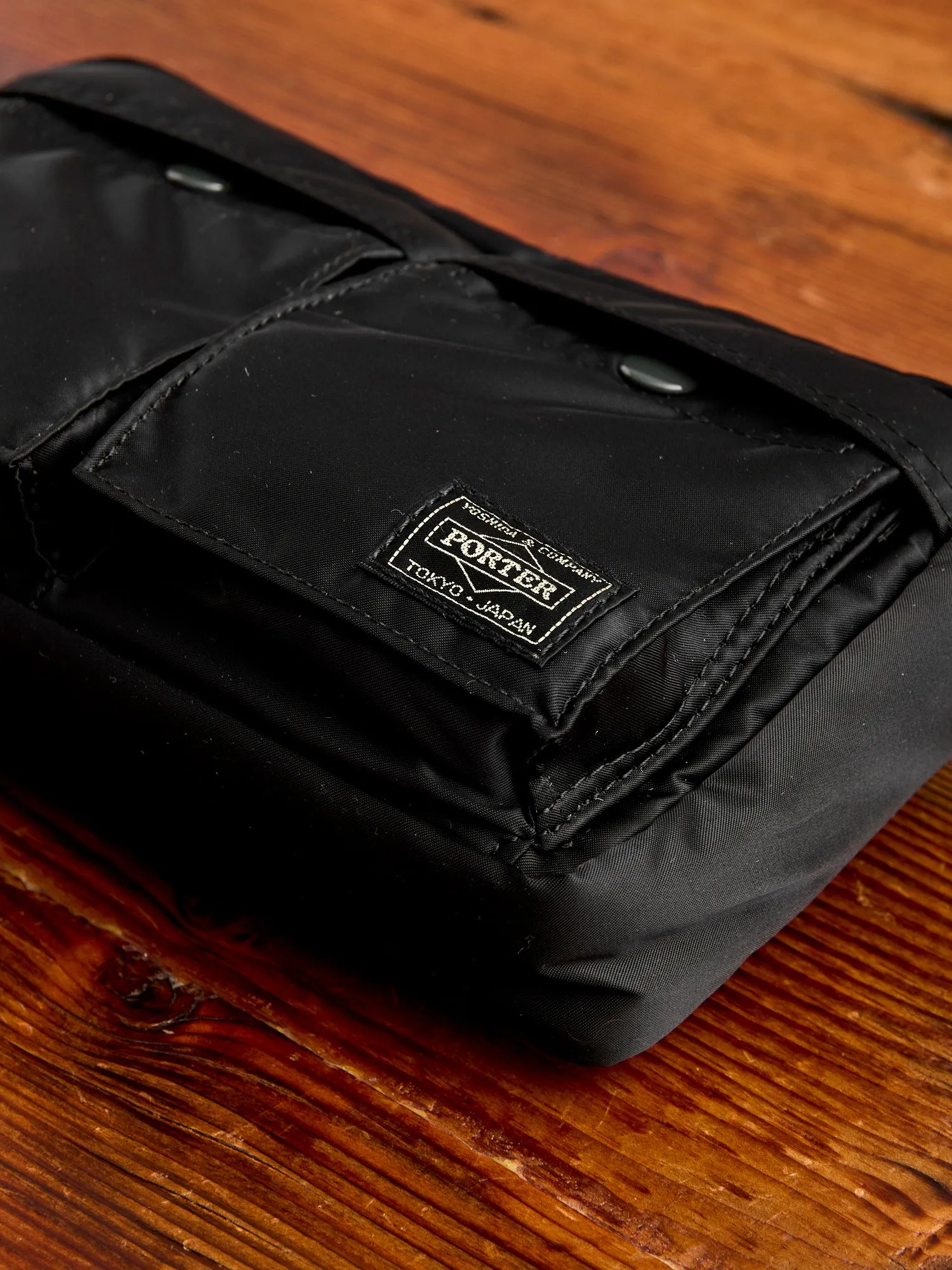 "Tanker" Shoulder Bag (S) in Black