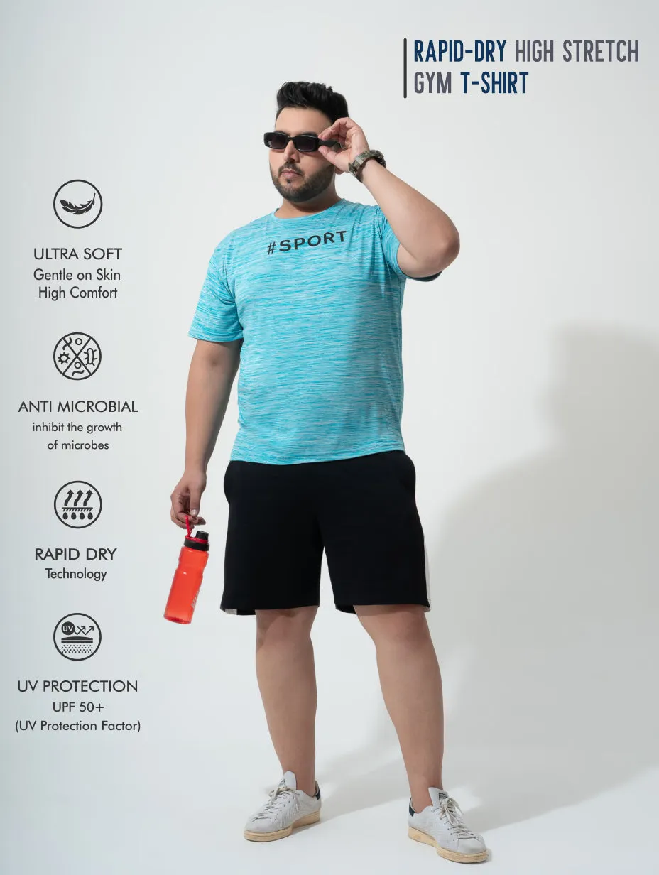 Rapid-Dry High Stretch Gym T-shirt