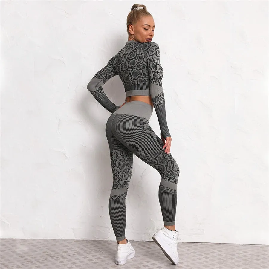 SNAKE Two Piece Yoga Set