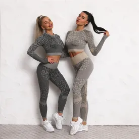 SNAKE Two Piece Yoga Set