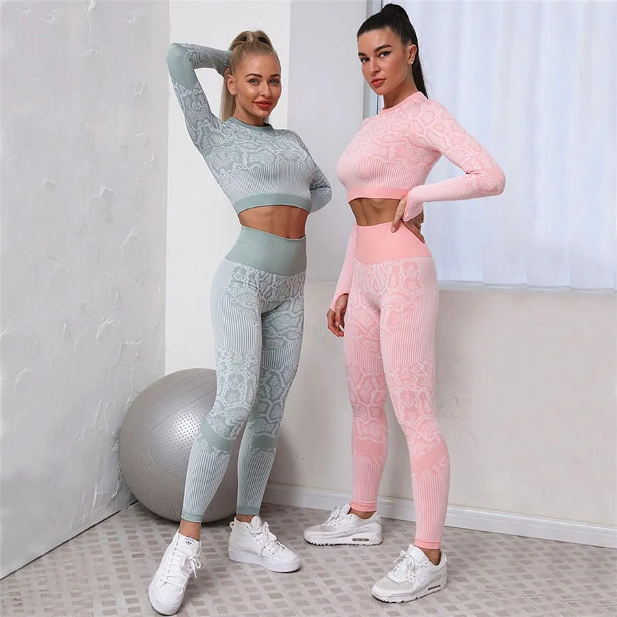 SNAKE Two Piece Yoga Set