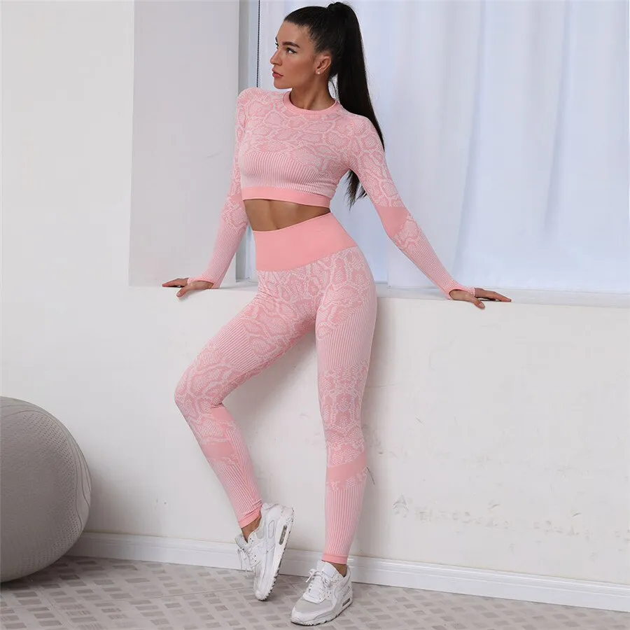 SNAKE Two Piece Yoga Set