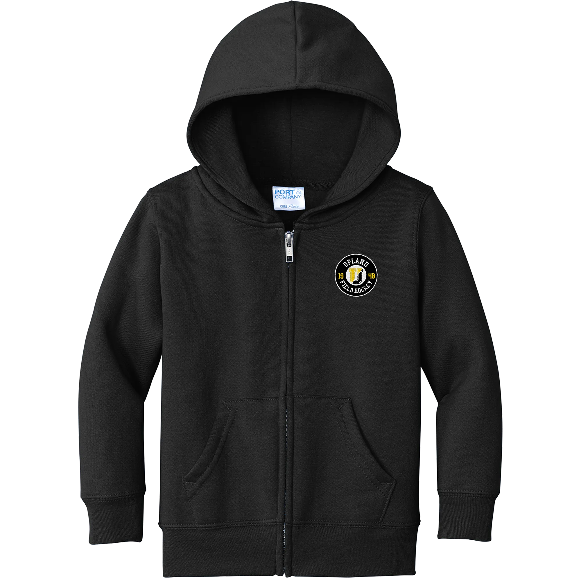 Upland Field Hockey Toddler Core Fleece Full-Zip Hooded Sweatshirt