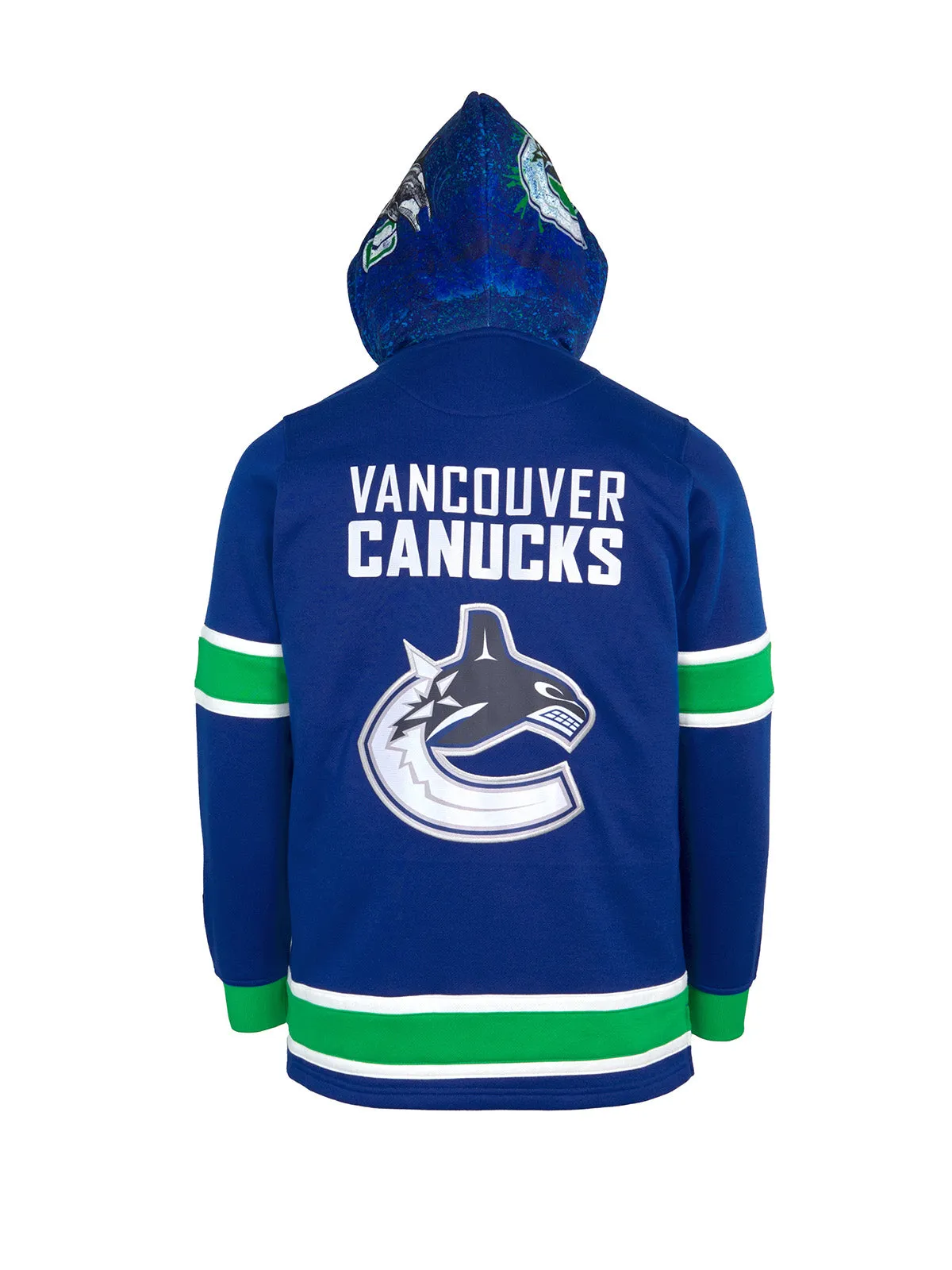 Vancouver Canucks Lace-Up Hoodie