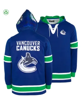 Vancouver Canucks Lace-Up Hoodie