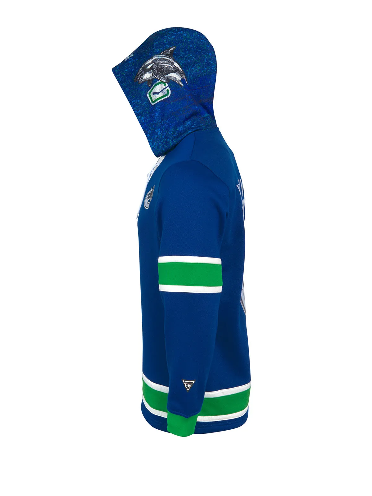 Vancouver Canucks Lace-Up Hoodie