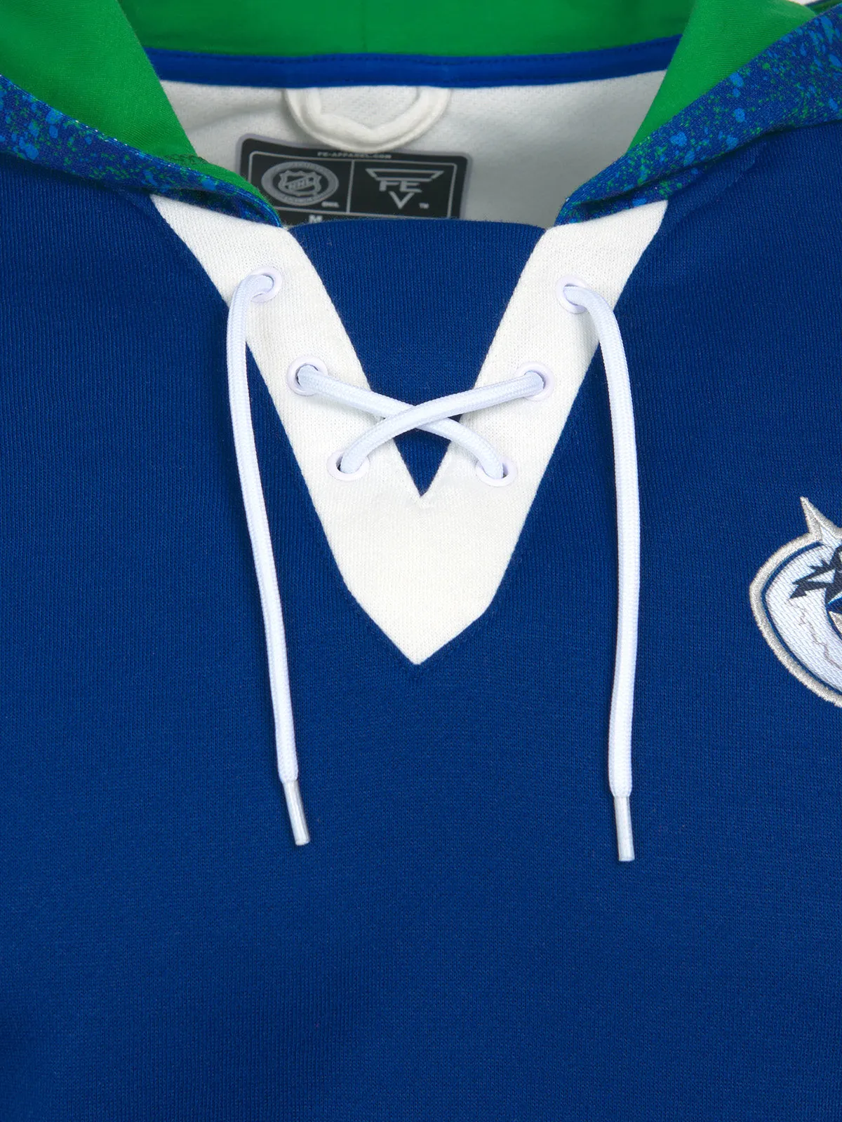 Vancouver Canucks Lace-Up Hoodie