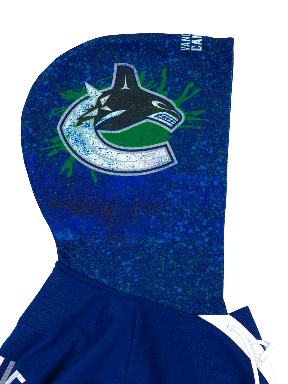 Vancouver Canucks Lace-Up Hoodie