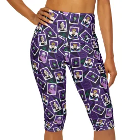 Villain Cards Athletic Capri Leggings