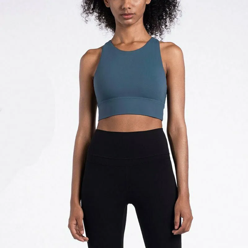 wholesale Cross Back Yoga Bra Sports Top Sexy V Collar