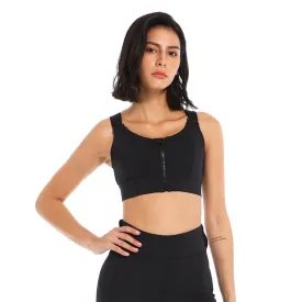 Wholesale Front Zipper Sports Bra For Women