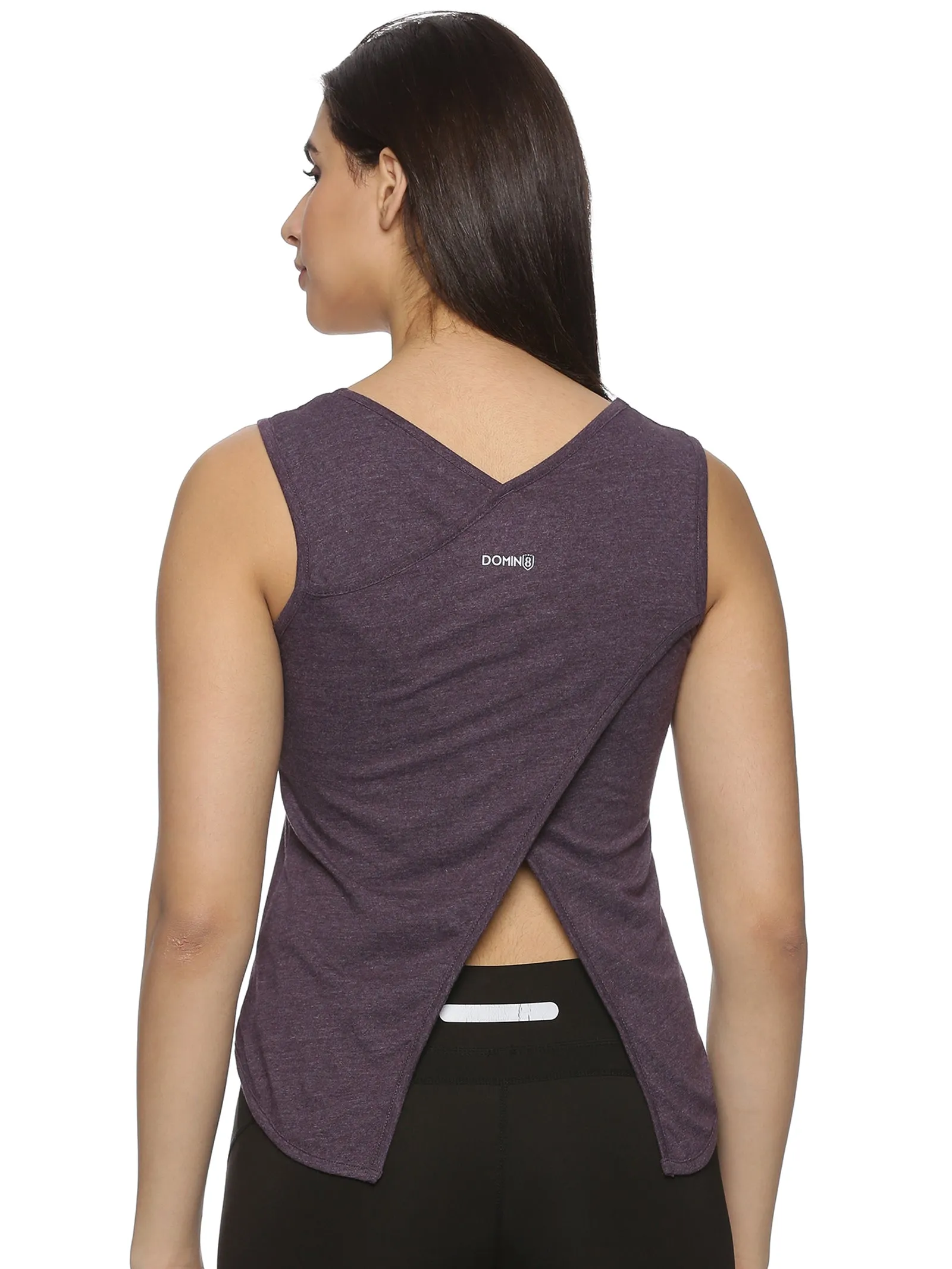 Women UPF Sun Protection Yoga Fish Tail Tank Top