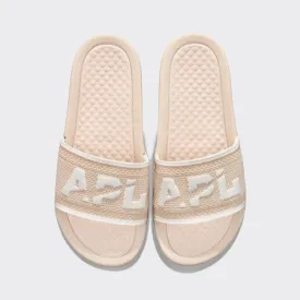 Women's Big Logo TechLoom Slide Beach / Ivory