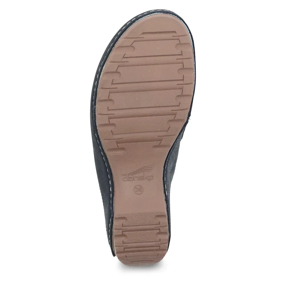 Women's Dansko Talulah Color: Black Milled Nubuck