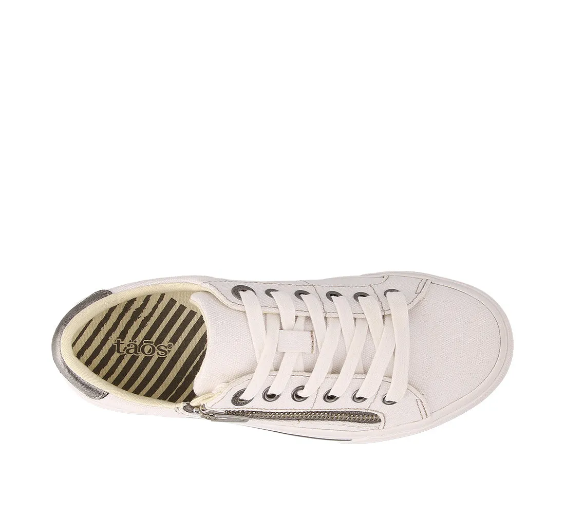 Women's Toas Z Soul Color: White/Pewter